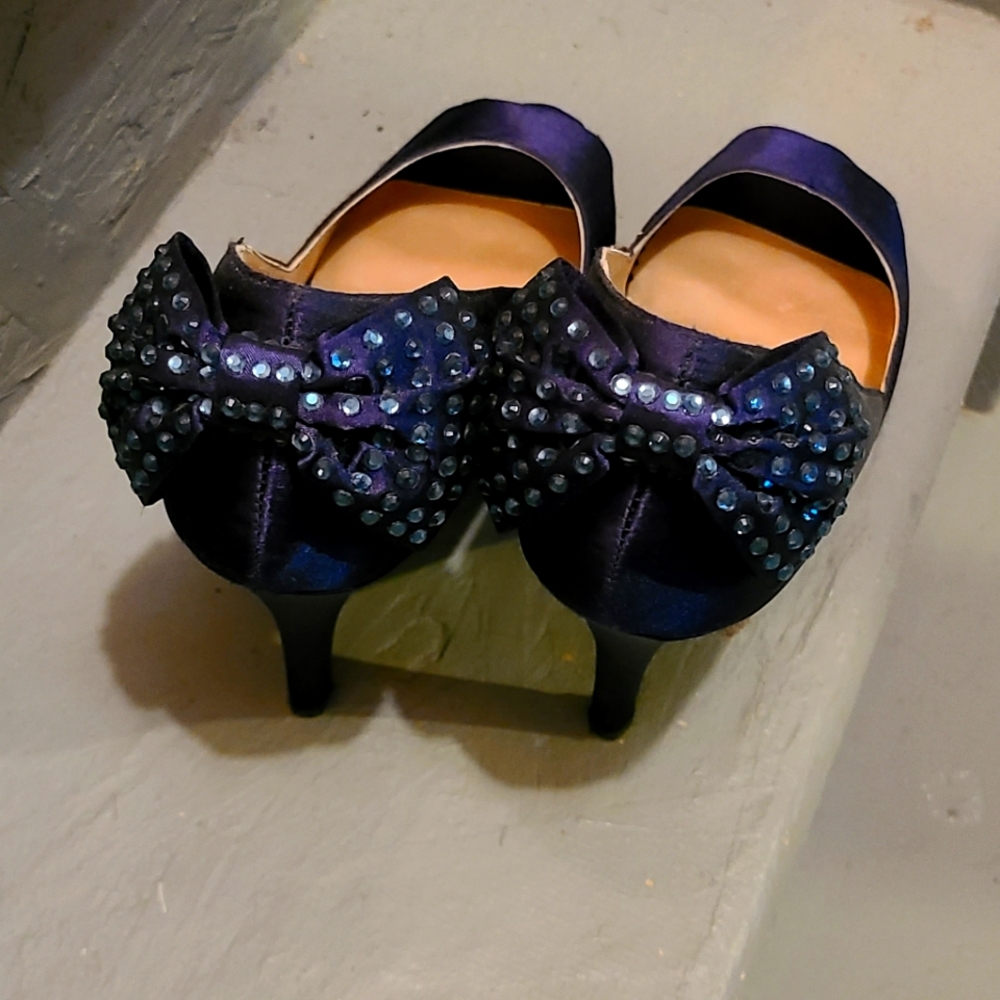 Royal Blue high heels